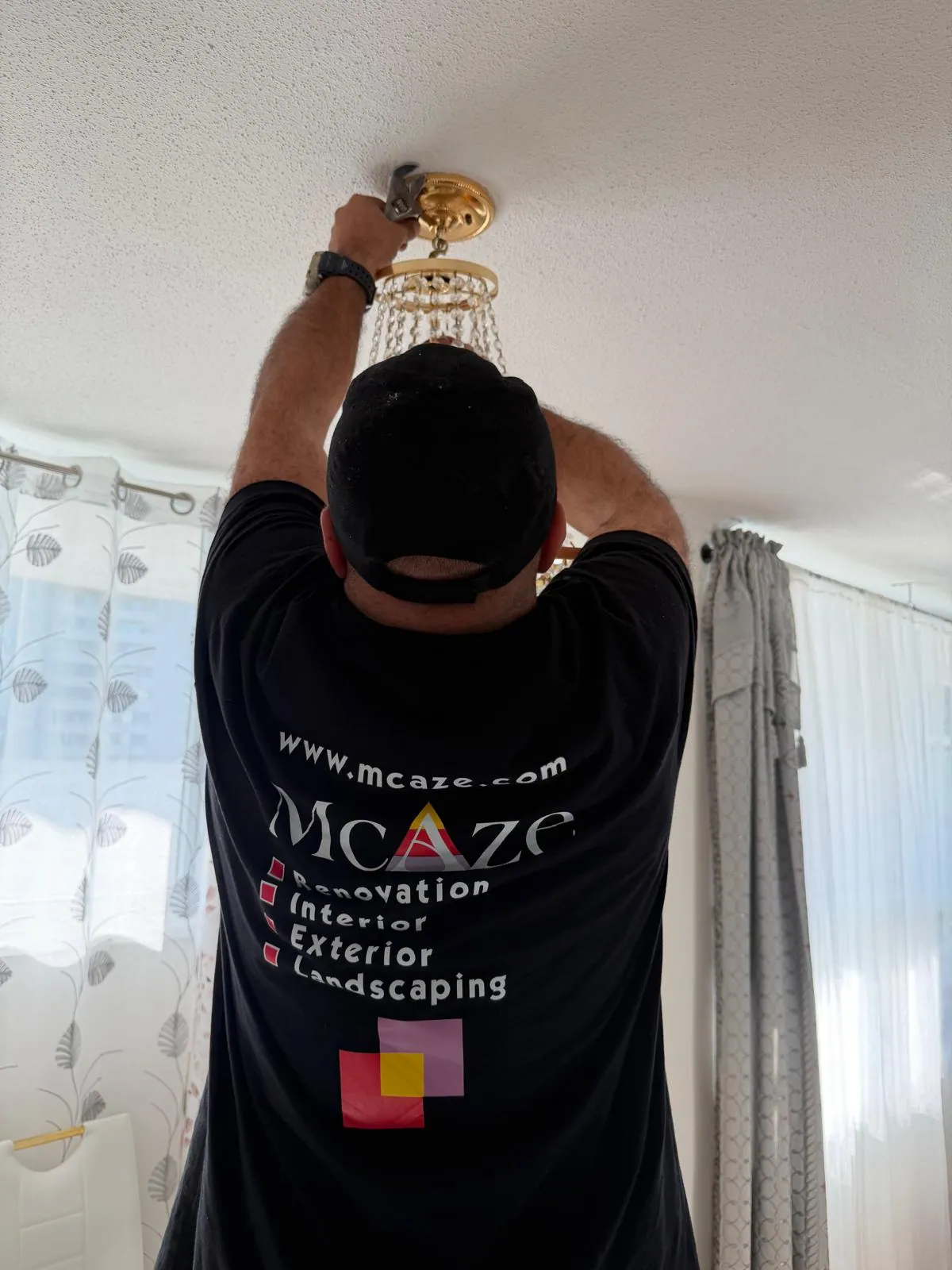 Window covering and decorative finishing in North York condo