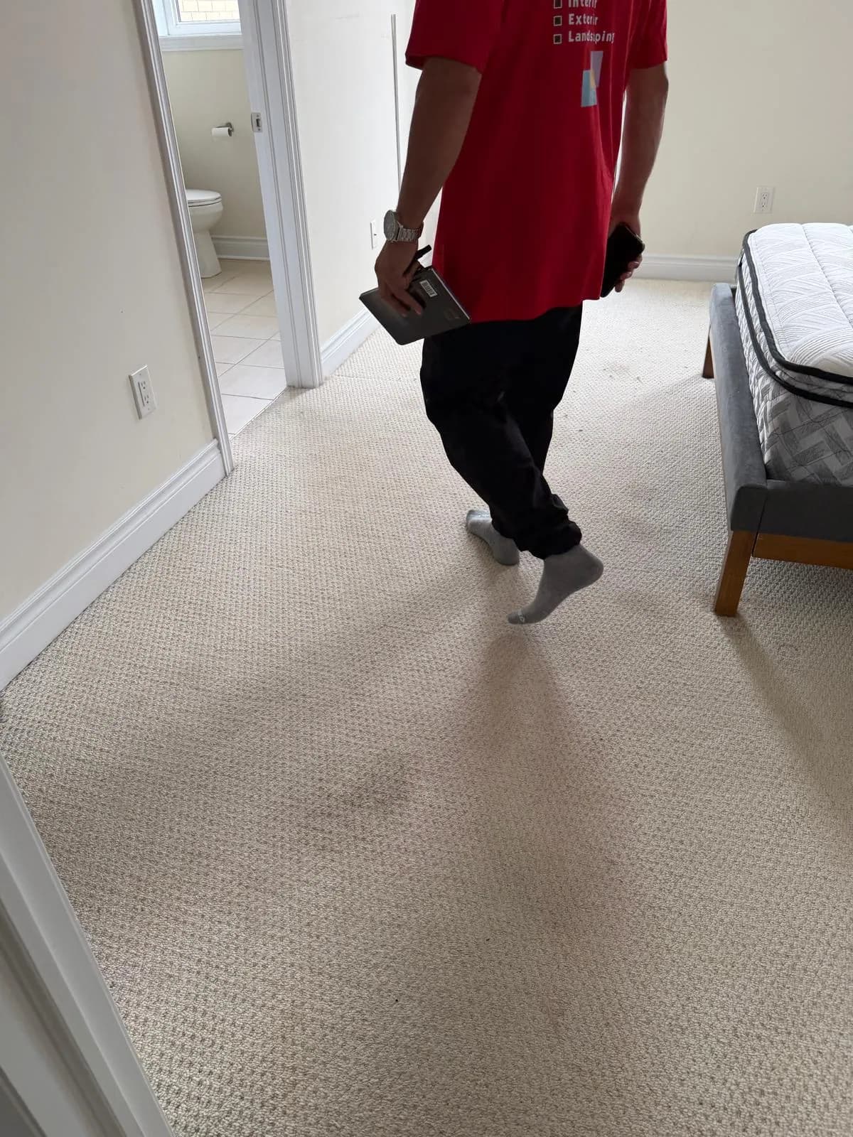 McAze inspection during a three-storey townhouse interior renovation in Thornhill