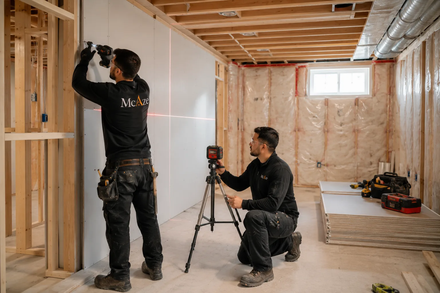 Basement Renovation — McAze renovation and construction