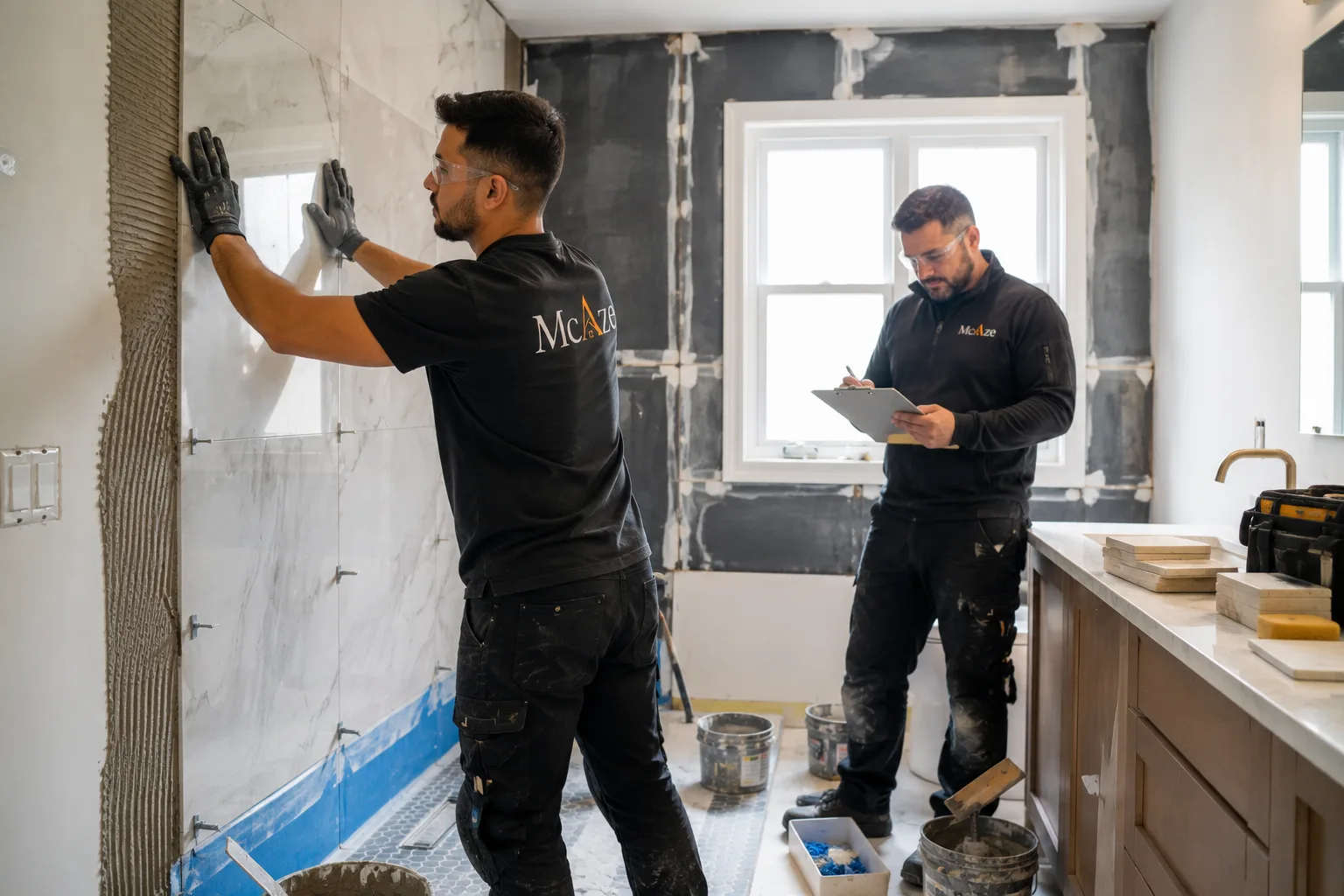 Bathroom Renovation service by McAze