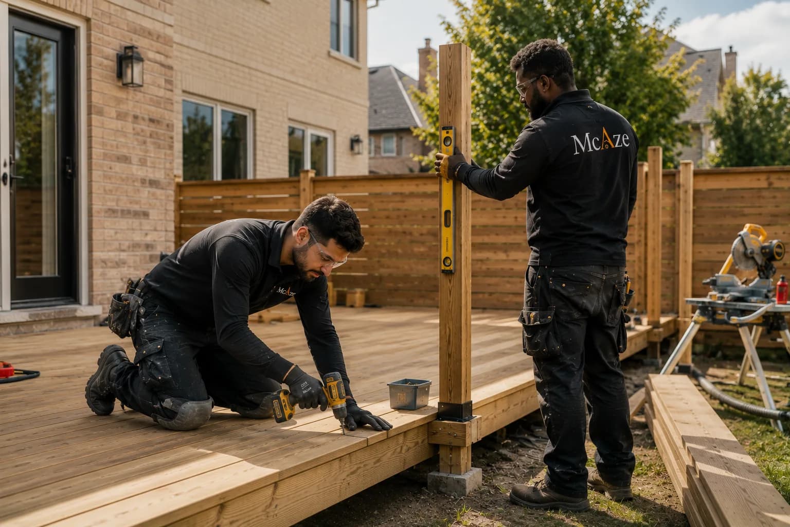 Deck Construction service by McAze